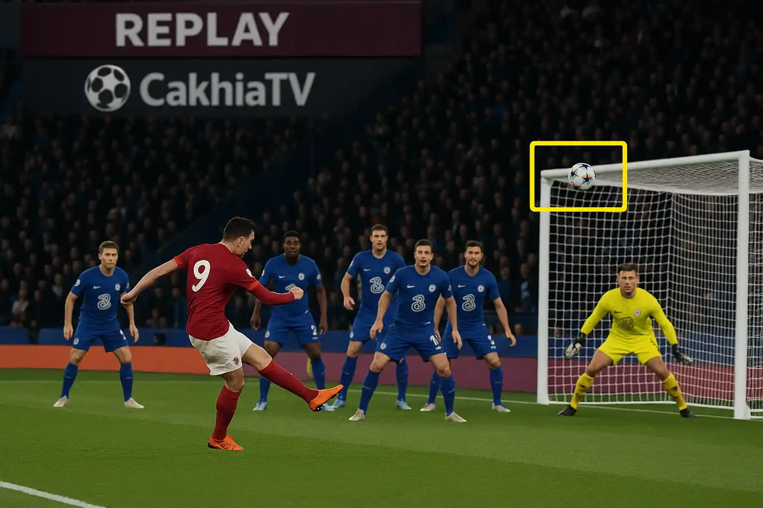 Highlight bàn thắng từ ngoài vòng cấm – khiến cả CakhiaTV phải replay liên tục
